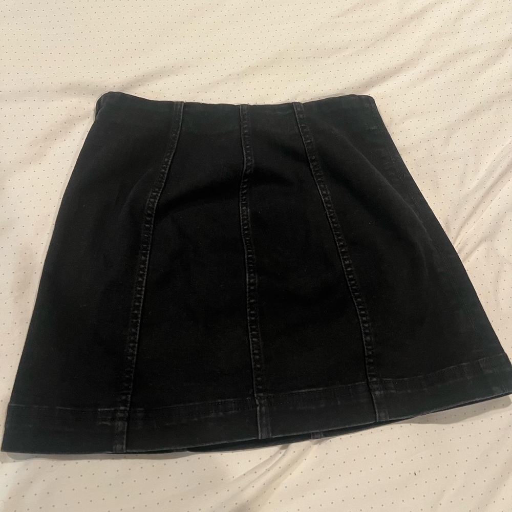 Wild Fable Black A-Line Mini Skirt